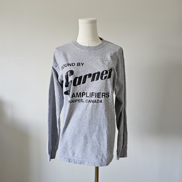 Gray Garnet S Amplifiers Winnipeg Long Sleeve Shirt - Picture 1 of 5